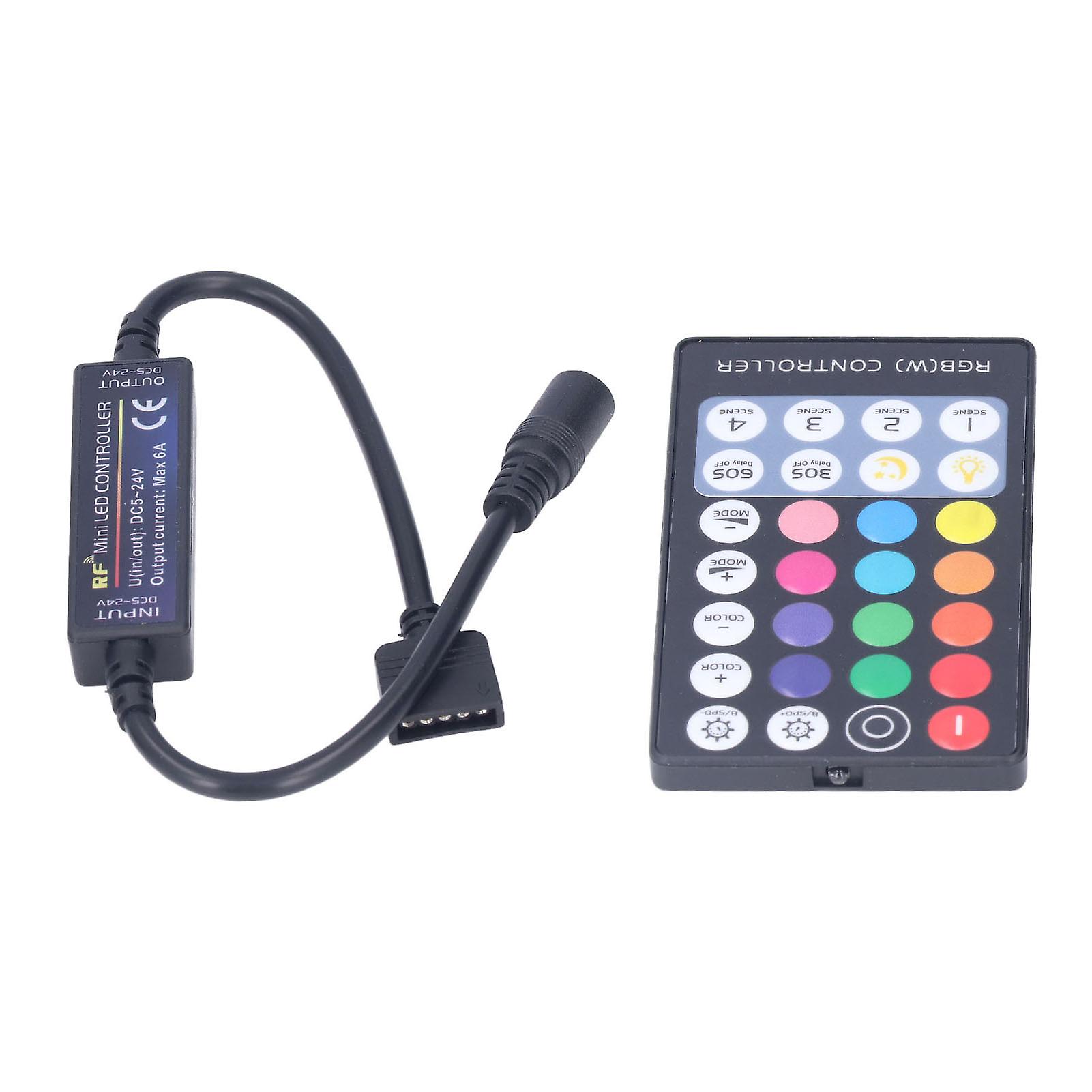 Led Controller Rf Mini Rgbw Led Usb Lamp Strip Full Touch Remote Transmission Ultra Thin Controller