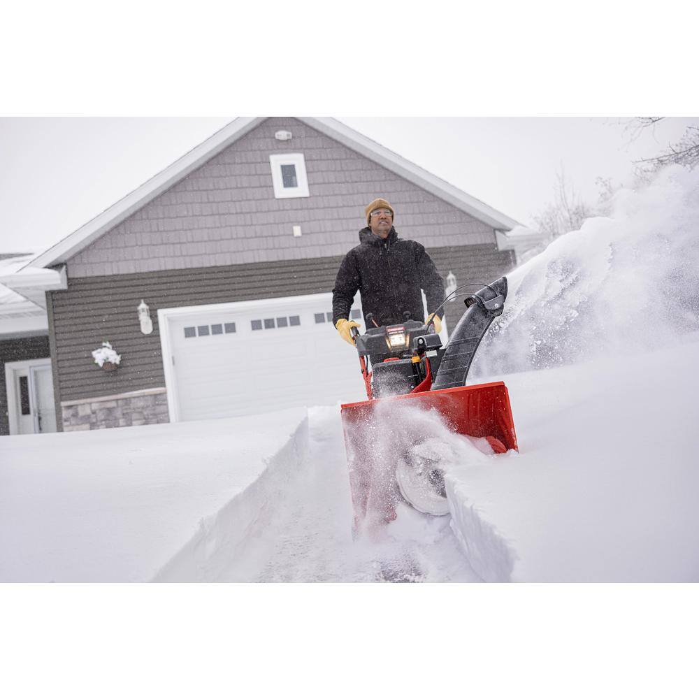 Troy-Bilt Vortex 26 in. 357 cc 3-Stage Self Propelled Gas Snow Blower with Electric Start Trigger Steering and Heated Grips Vortex 2610