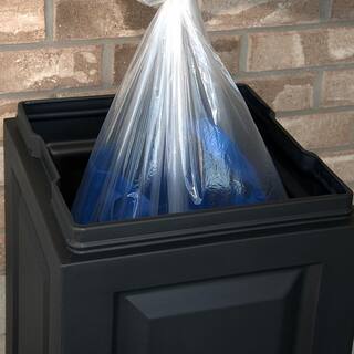 Bershire 45 Gal. Polyethylene Black Storage Bin 4835-B