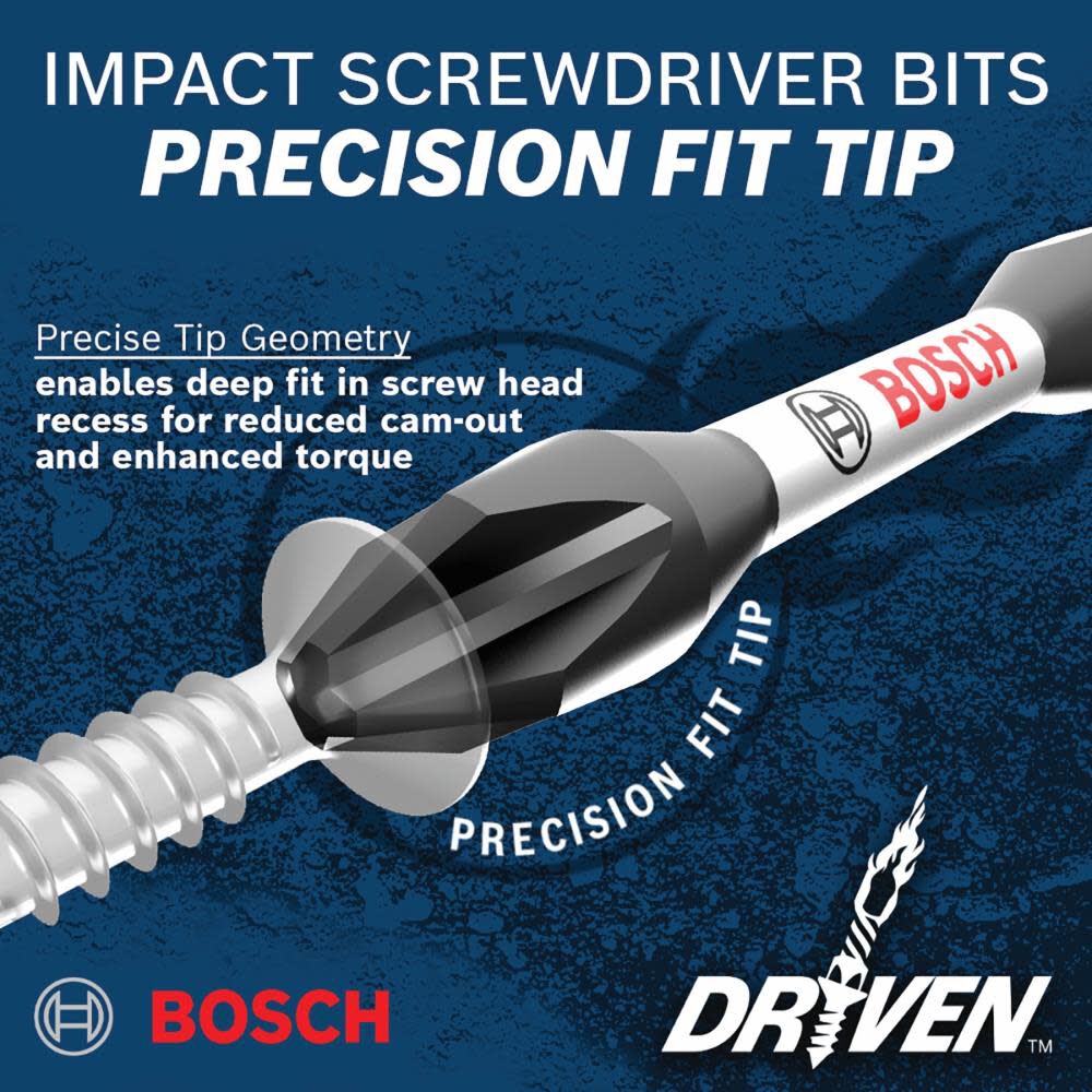 Bosch Driven Impact Screwdriving and Drilling Custom Case Set 20pc DDMSD20 from Bosch