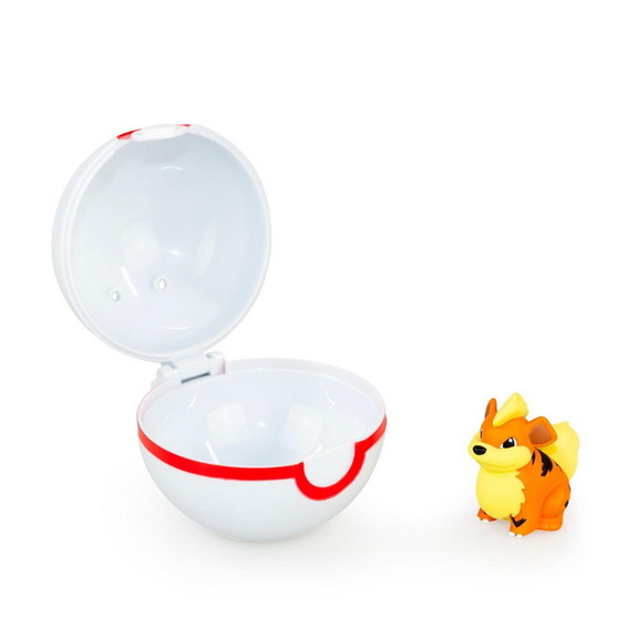 Tomy Pokemon Clip 'N' Carry Poke Ball   Growlithe ...