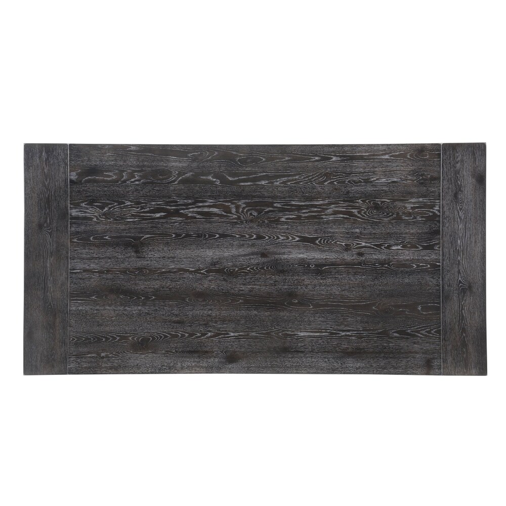 The Gray Barn Martell Weathered Grey Oak Dining Table