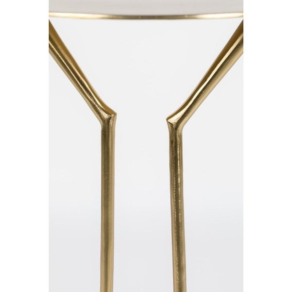 Bold Monkey The Gold Heron Gold Heron Leg Side Table