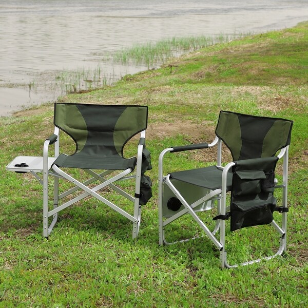 Set of 3，Folding Outdoor Table and Chairs Set for Indoor，Outdoor Camping，Picnics，Beach，Backyard，BBQ，Party，Patio