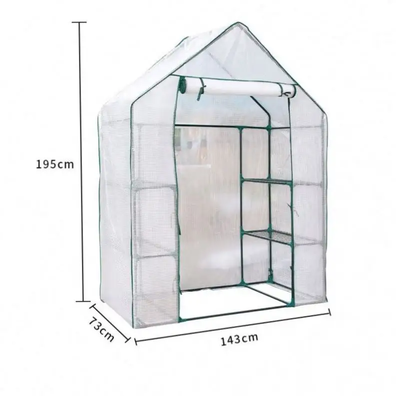 Greenhouses Outdoor Mini Polycarbonate Bed Stand Cast Iron Cover Beds Lin Hai Manufacturing  Small Top Garden Greenhouse