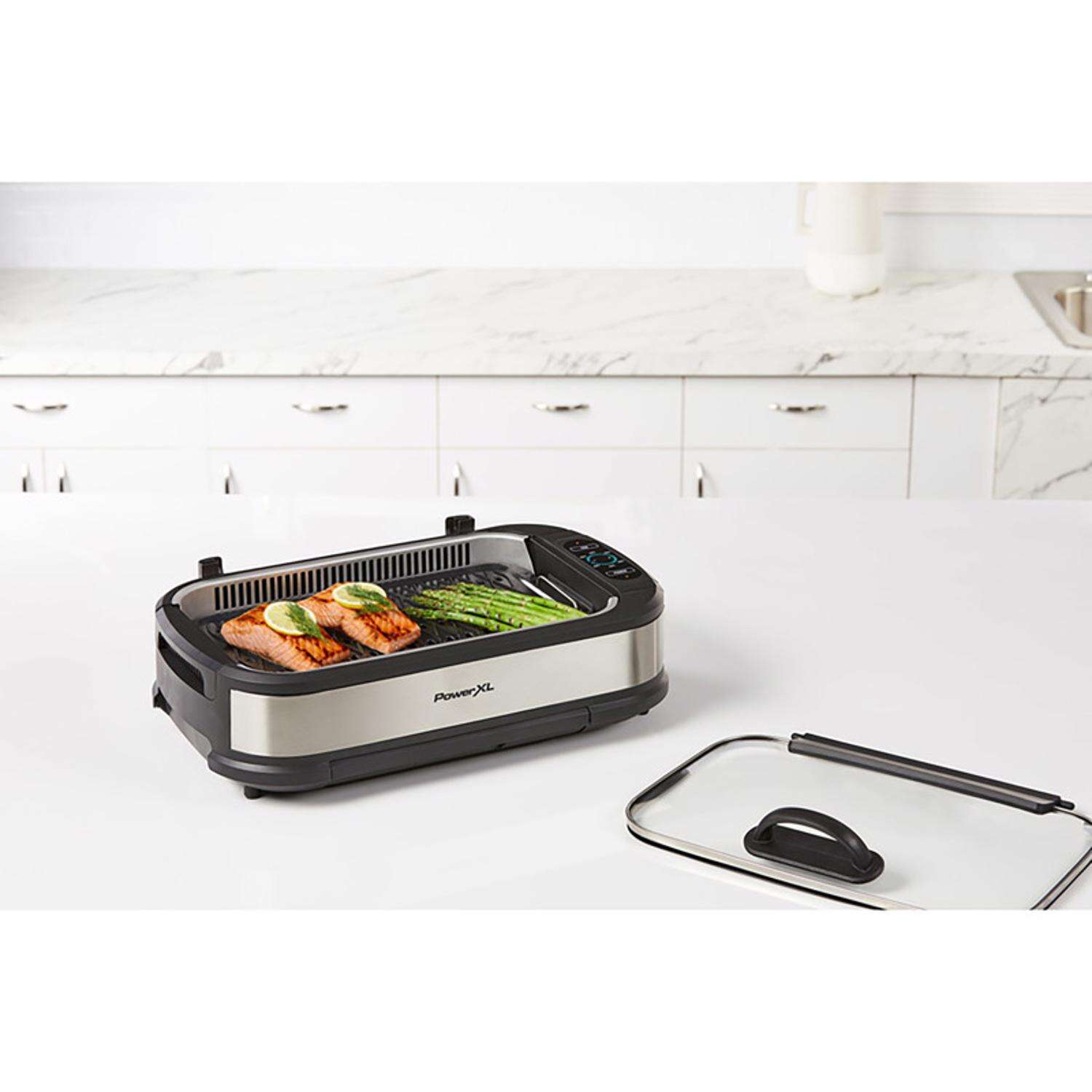 PowerXL Black Plastic Nonstick Surface Indoor Grill 110 sq in