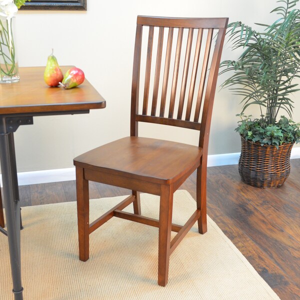 Perry Mission-style Hardwood Dining Chair