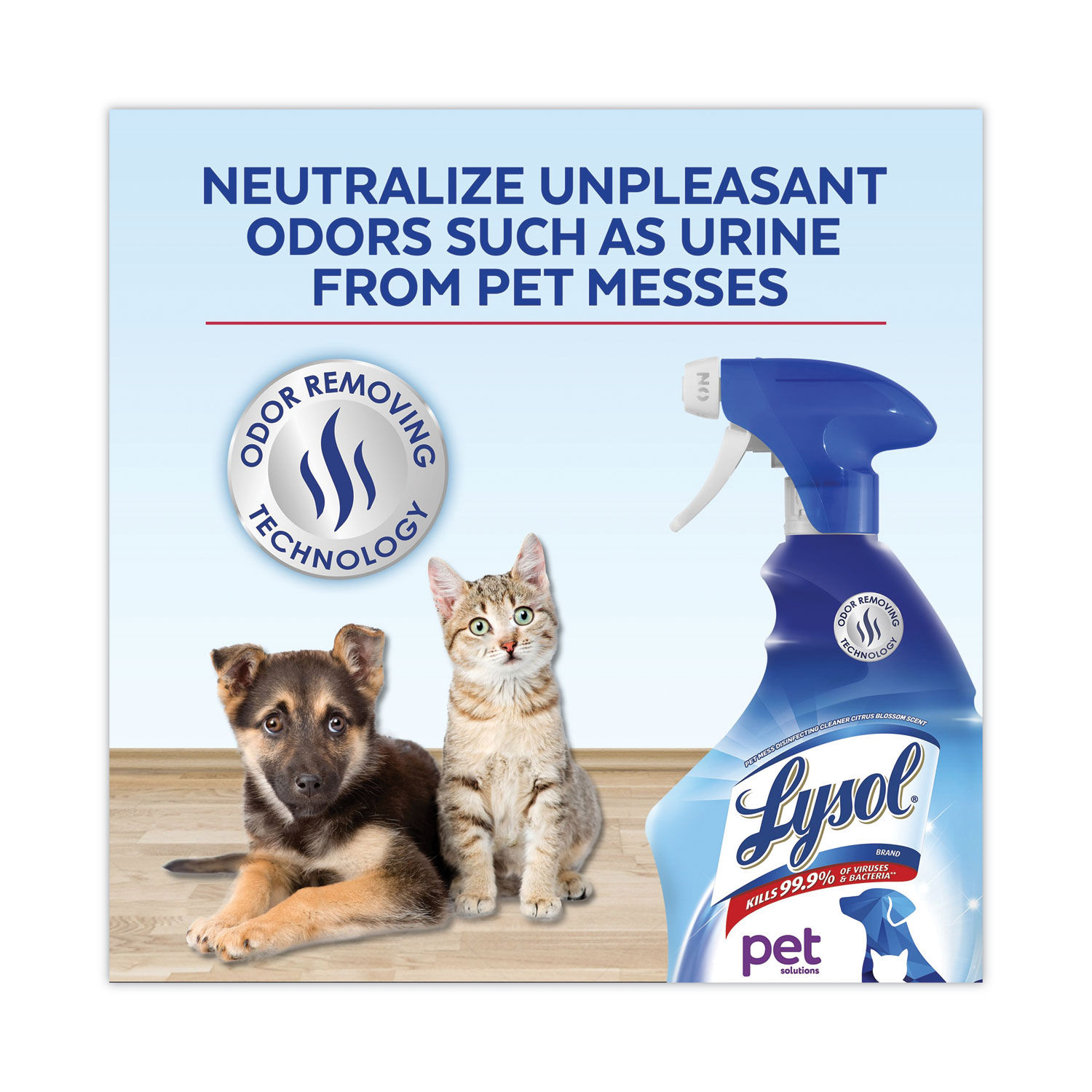 Pet Solutions Disinfecting Cleaner by LYSOLandreg; Brand RAC99653CT