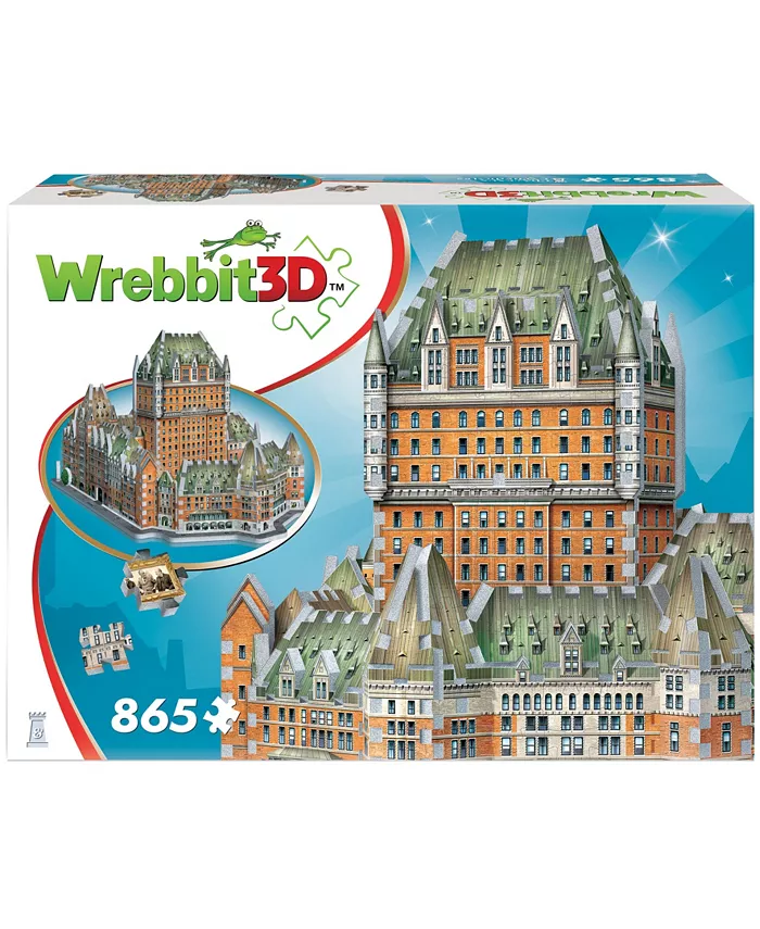 University Games Wrebbit Castles Cathedrals Le Chateau Frontenac 3D Puzzle  865 Pieces