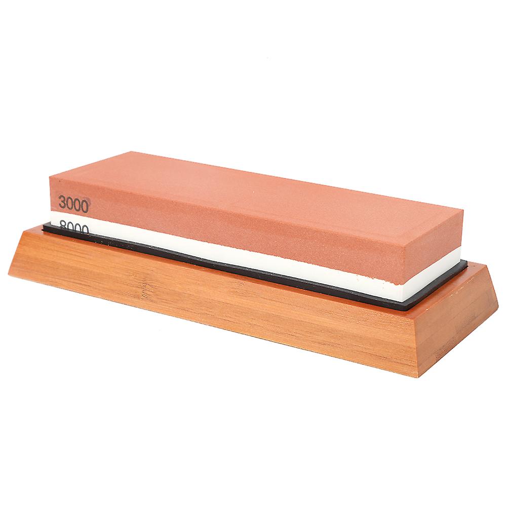 Double Side Sharpening Stone Household White Fused Alumina Whetstone 3000/8000grits