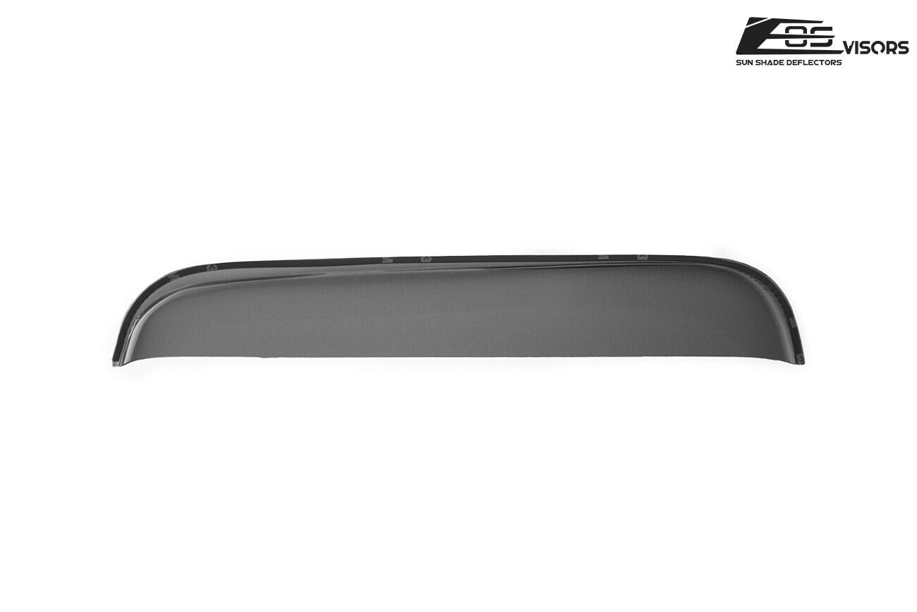 Extreme Online Store Replacement For 2005-Present Nissan Frontier Extended Cab | EOS Visors JDM In-Channel Style SMOKE TINTED Side Vents Rain Guard Window Deflectors DWV-V84_DWV-V85