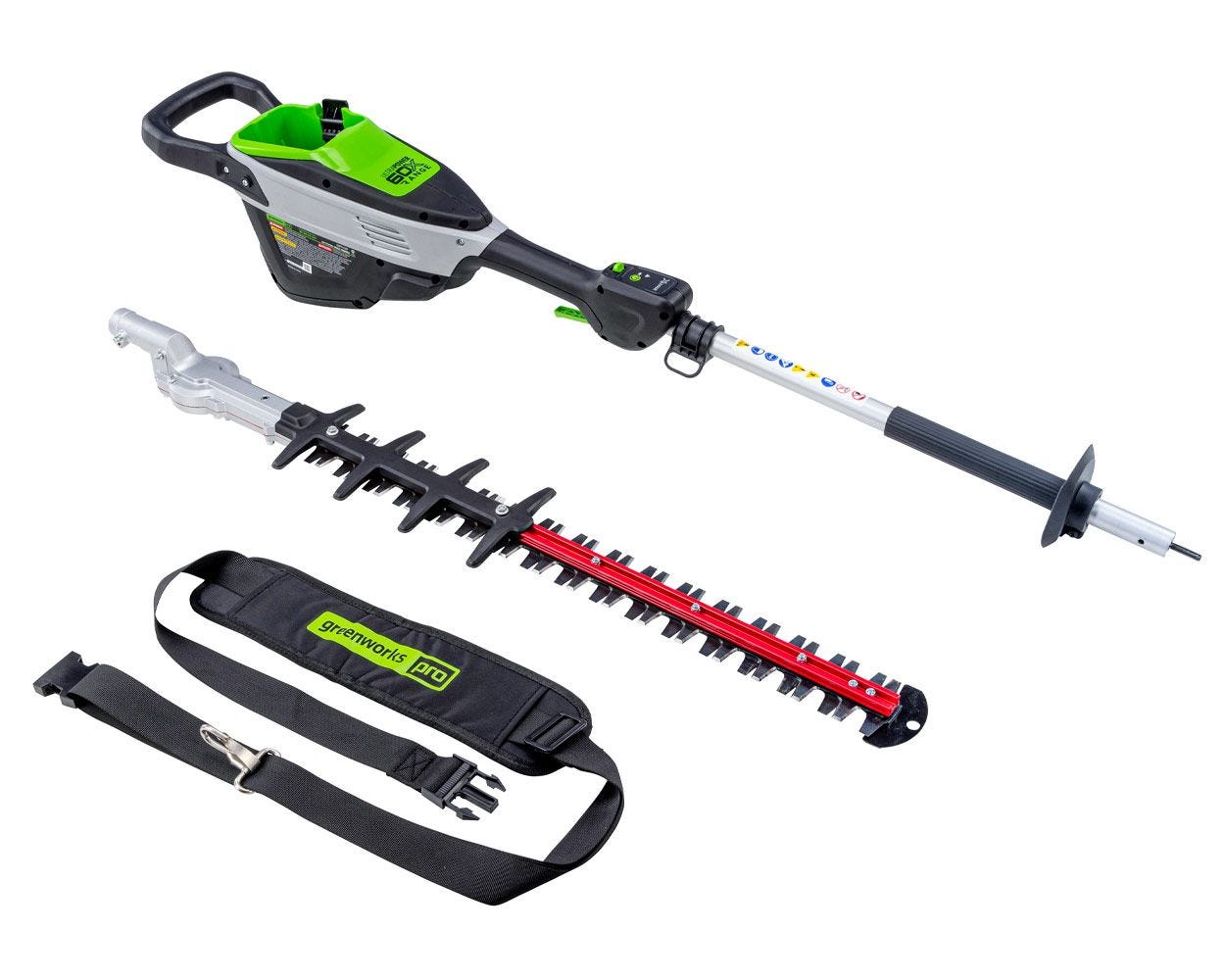 60V 20-Inch Cordless Pole Hedge Trimmer | Greenworks Tools