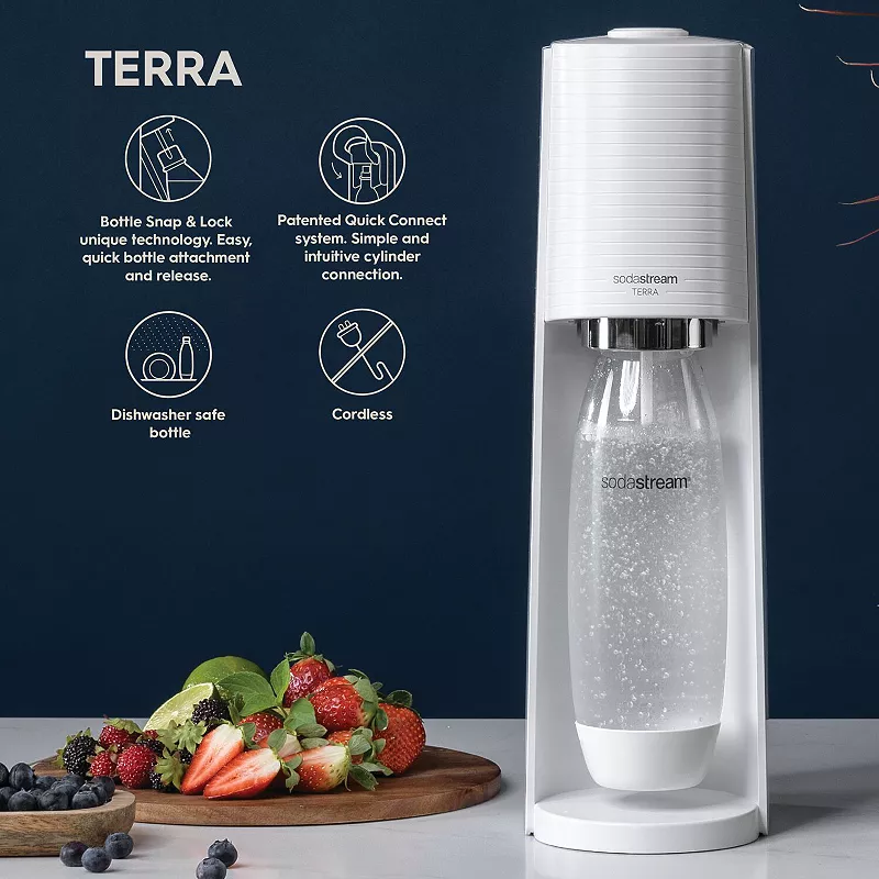 SodaStream Terra Sparkling Water Maker Bundle