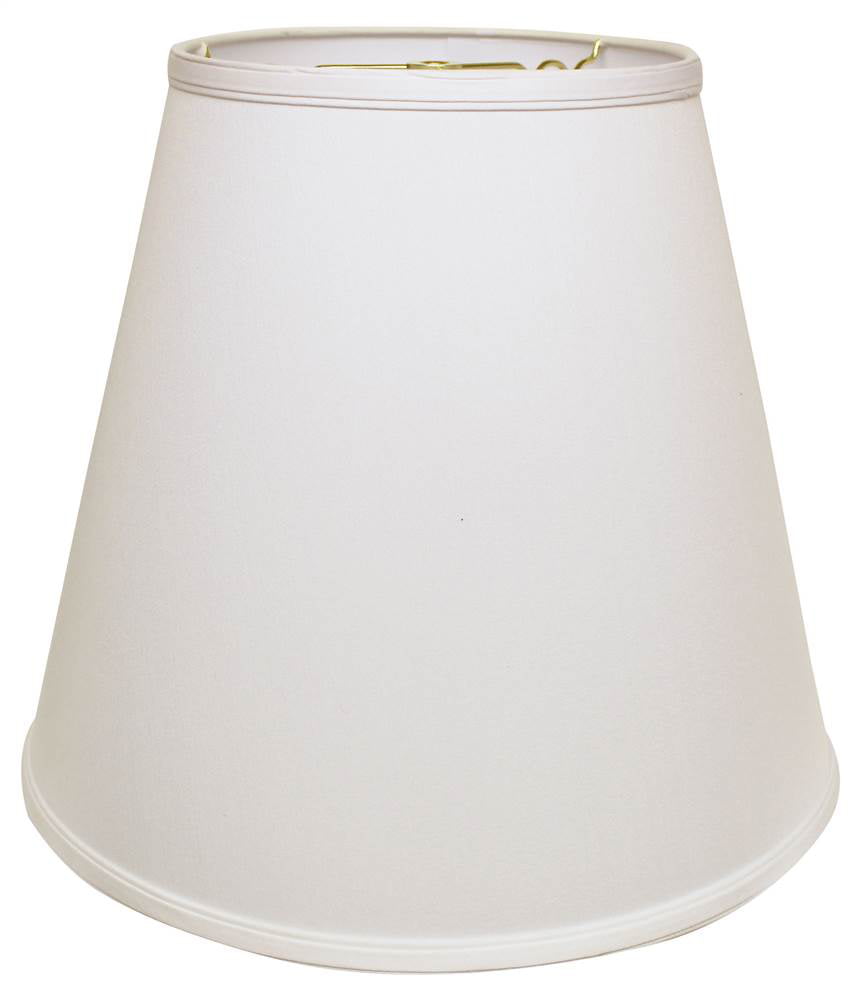 Extra Deep Empire Hardback Lampshade with Washer Fitter in White (16 in. L  x 16 in. W x 14 in. H (0.85 lbs.))