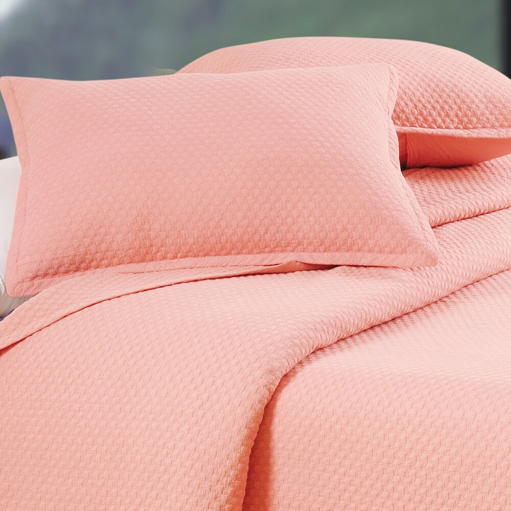 Houndstooth Pink Bedding Collection