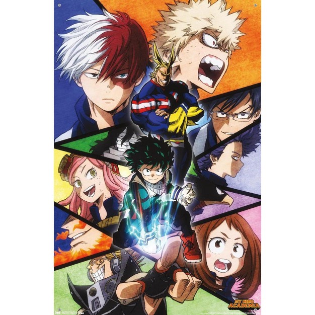 Trends International My Hero Academia Faces Unframed Wall Poster Prints