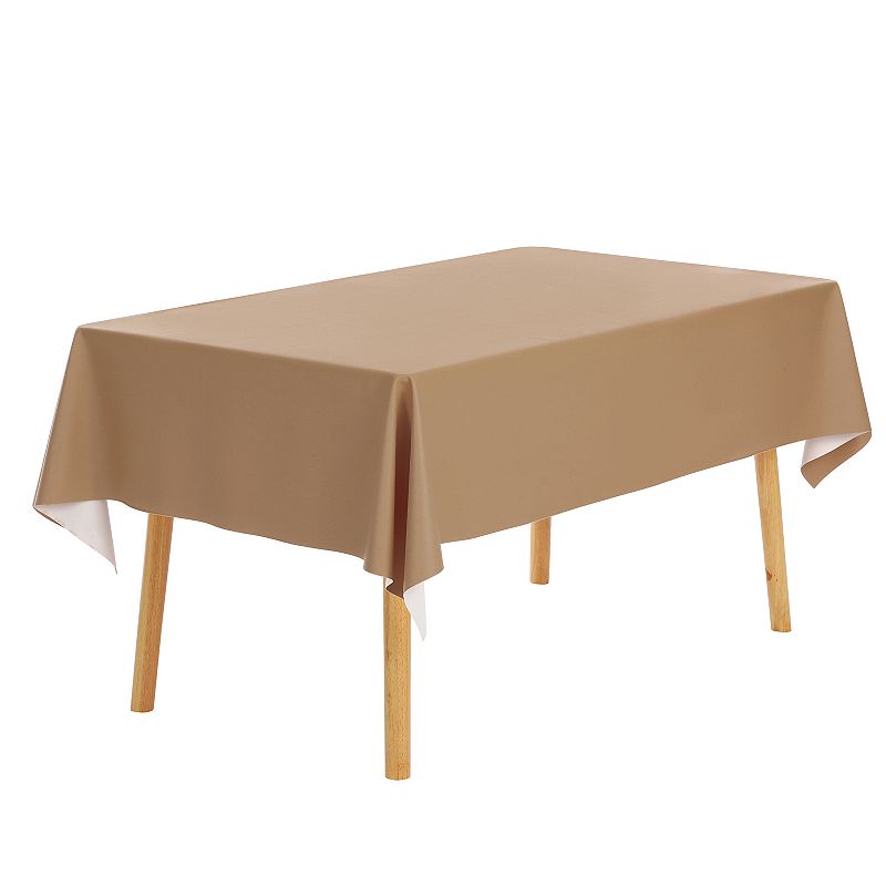 Rectangle Washable Water Resistance Tpu Table Cover 1 Pc， 55 X 63