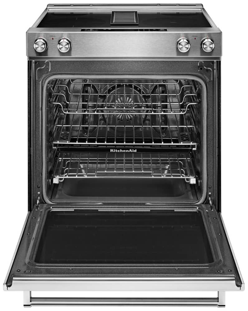 KitchenAid ADA 30 Stainless Steel Slide-In Electric Downdraft Range