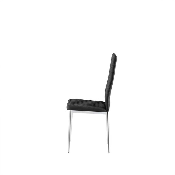 Modern simple style dining chair set of 4