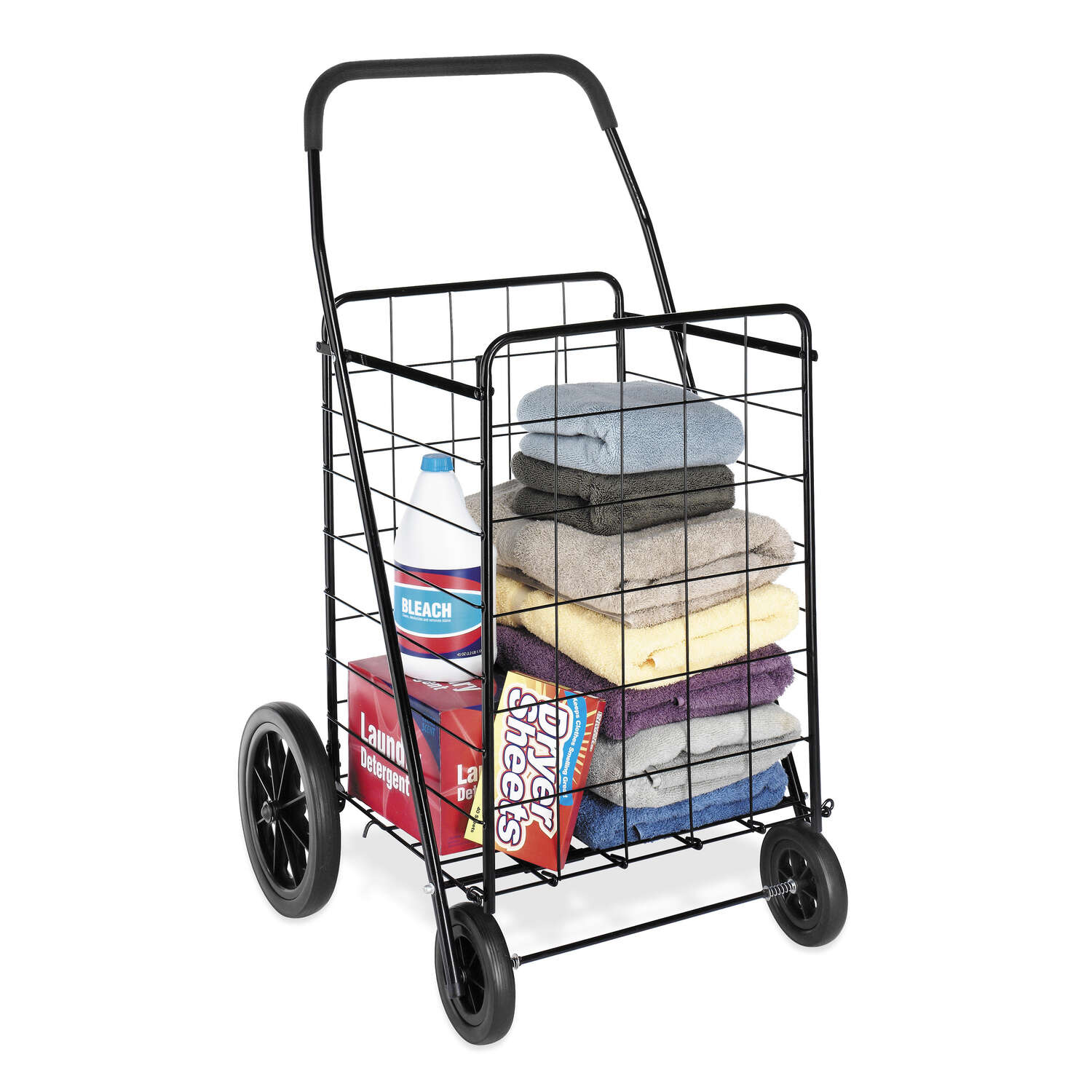 Whitmor 40.1 in. H X 24.5 in. W X 40.1 in. D Collapsible Utility Cart