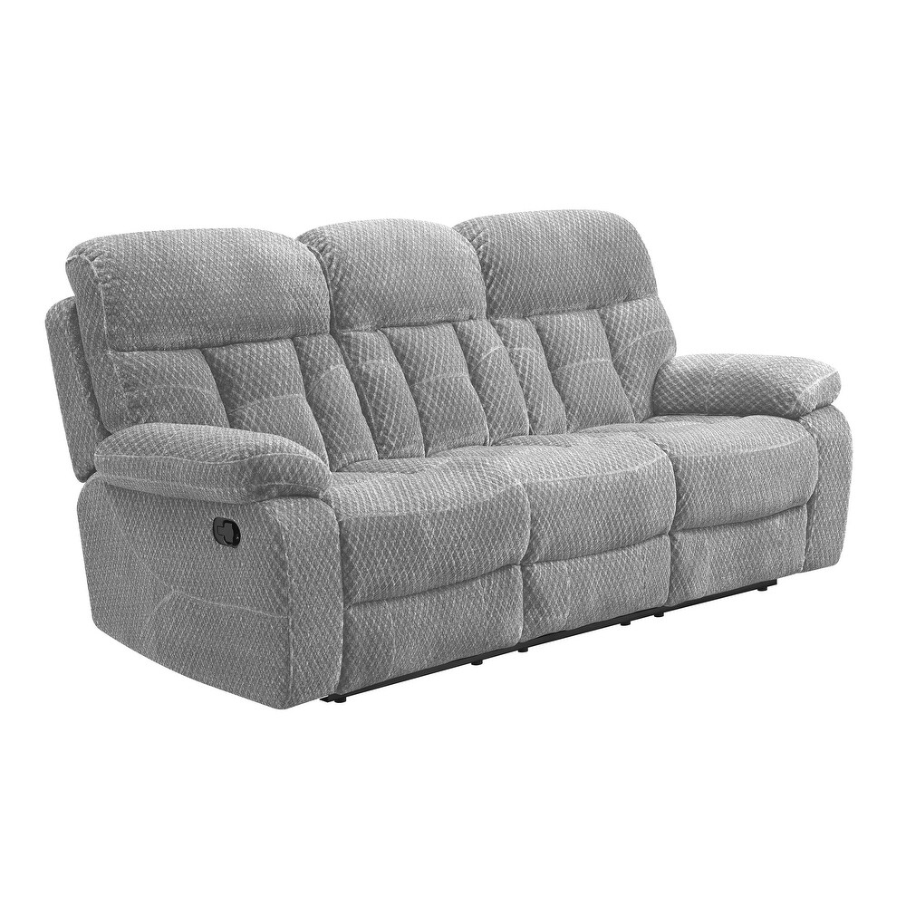 New Classic Furniture Kosmas Stone Manual Reclining Sofa