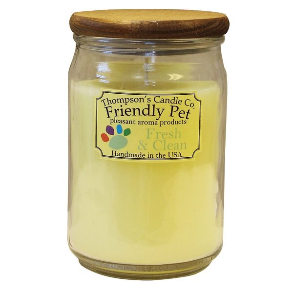 Thompson's Candle Co. Fresh and Clean Scented Friendly Pet Candle