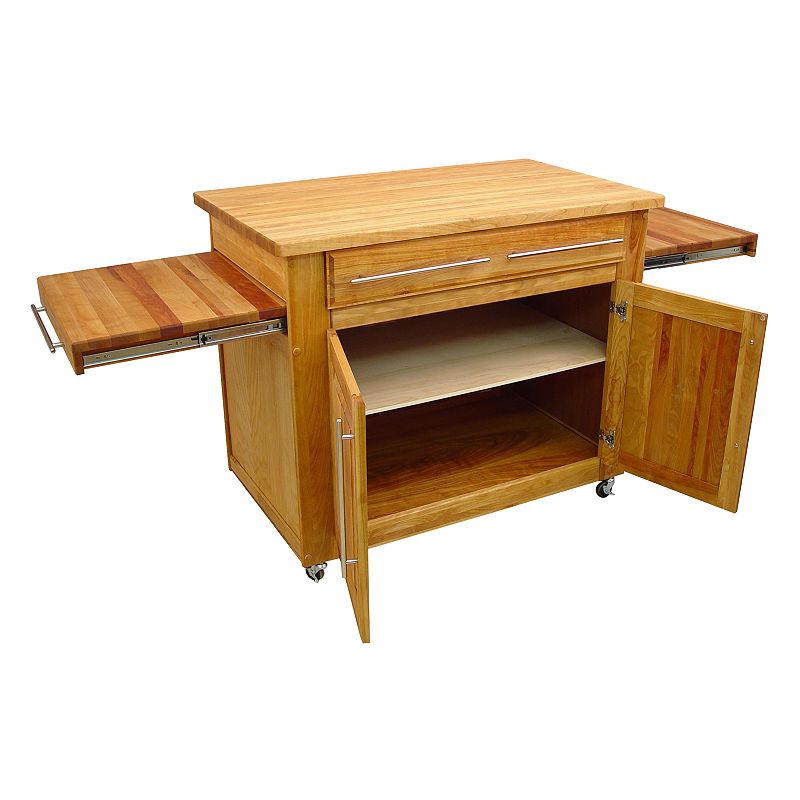 Catskill Craftsmen Empire Island Kitchen Cart