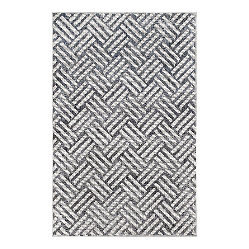 nuLOOM Wynter Homely Herringbone Indoor/Outdoor Area Rug