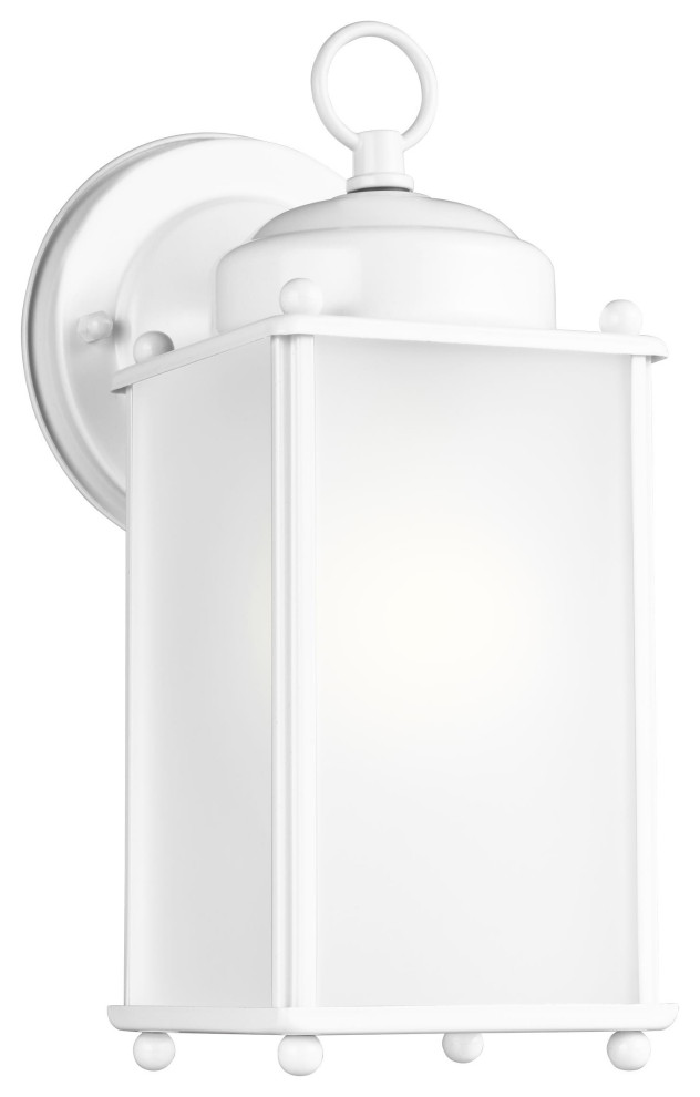 New Castle Large 1 Light Outdoor Wall Lantern   Transitional   Outdoor Wall Lights And Sconces   by Generation Lighting  Houzz