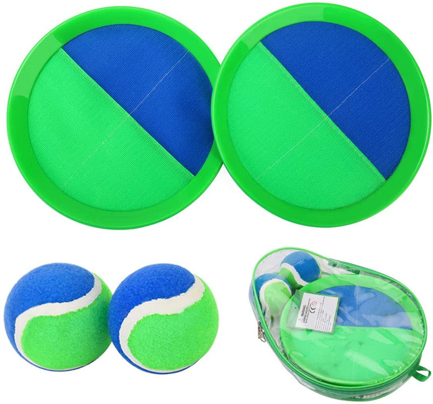 Beach Toys， Outdoor Toys， Lawn Game Ball Catch Game Paddle Toss Upgraded/Girls Gifts for Families Over 4 Years Old， (2 Rackets， 2 Balls)