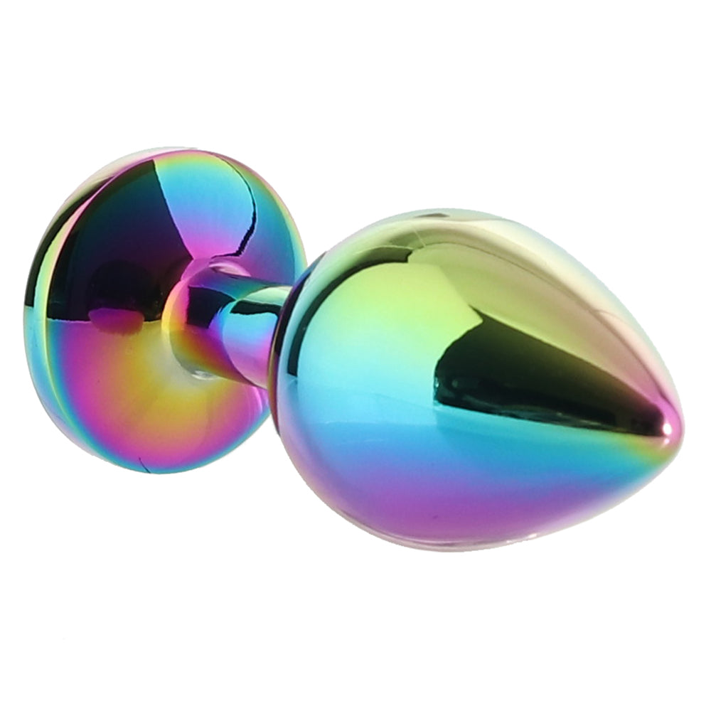 Rear Assets Round Gem Metal Plug Kit in Rainbow