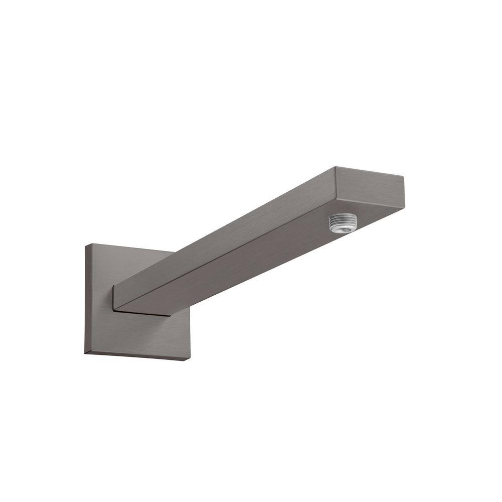 Hansgrohe Raindance E 300 15 in. Shower Arm in Brushed Black Chrome 04731340