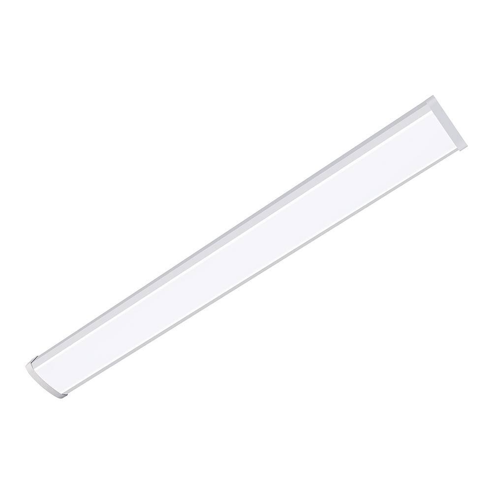 Metalux 4 ft. 5200 Lumens Integrated LED Dimmable White Wraparound Light 4000K 4NW50C3R