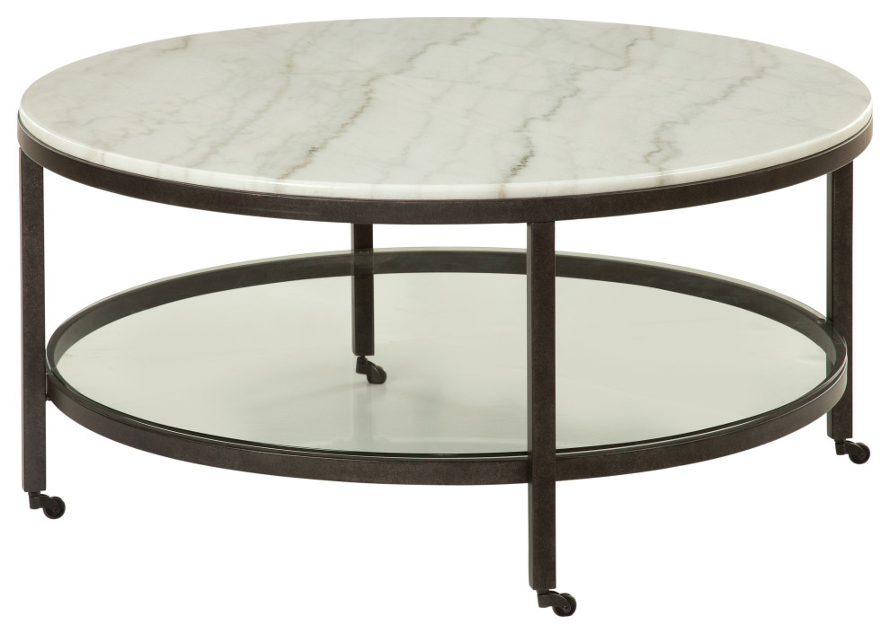 Bassett Mirror Whitman Rd Cocktail   Transitional   Coffee Tables   by Kolibri Decor  Houzz