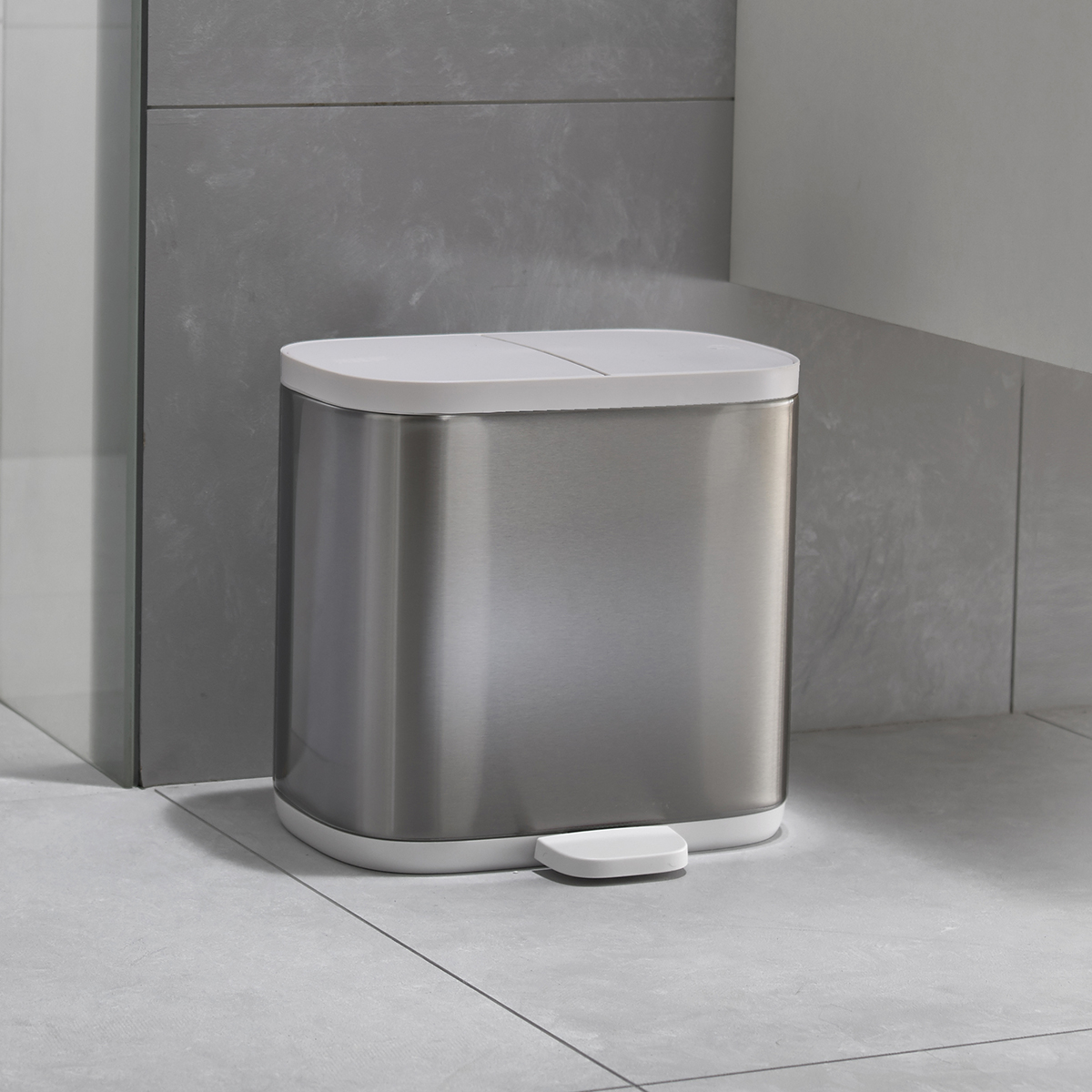 Joseph Joseph Split Recycler Trash Can