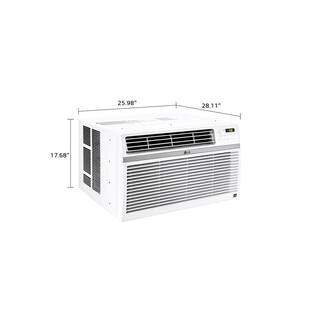 LG 24500 BTU 230208-Volt Window Air Conditioner LW2516ER with ENERGY STAR and Remote in White LW2516ER