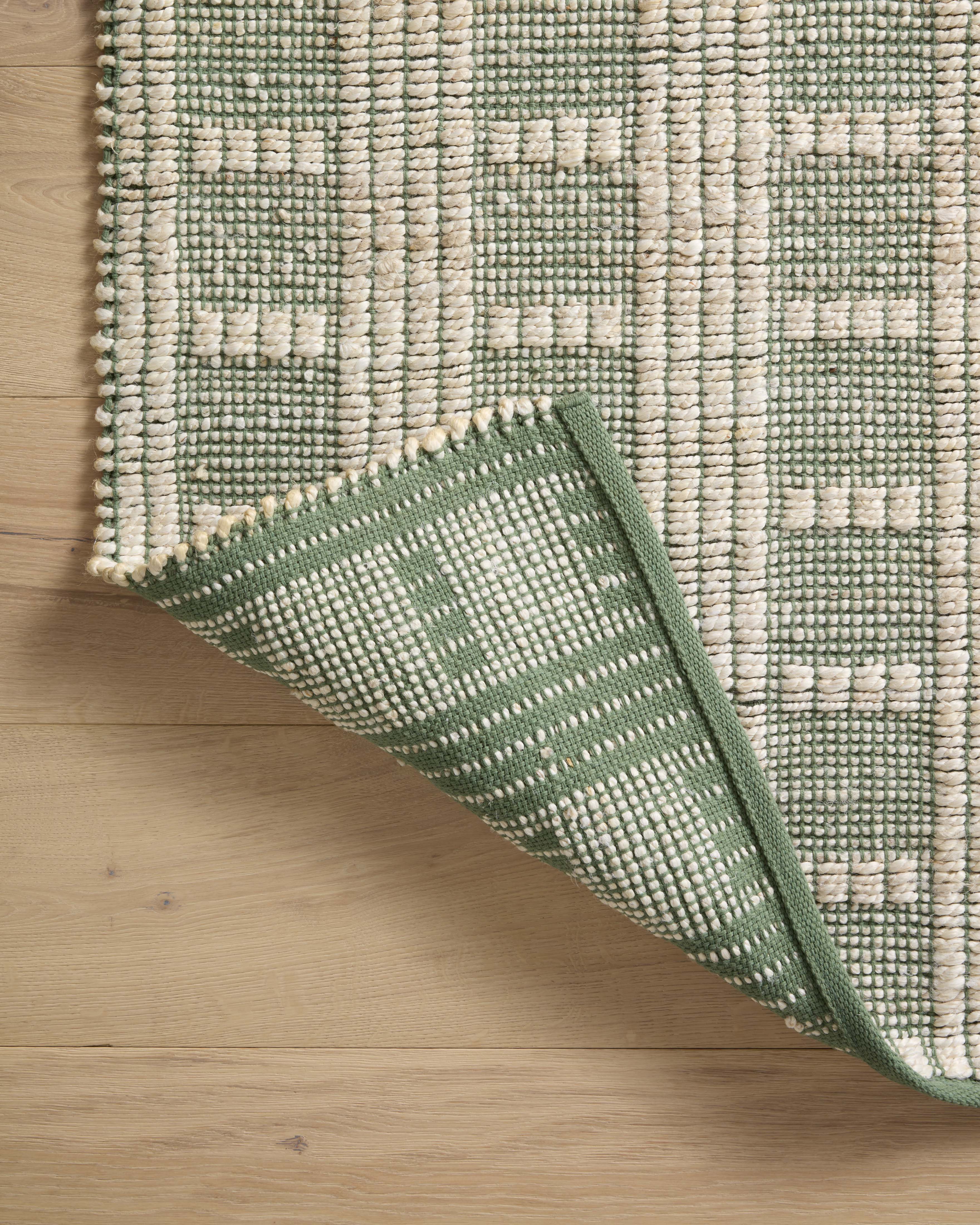 Colton Hand Woven Ivory/Sage Rug