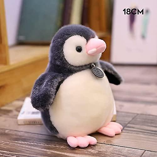 Adorable Penguin Plush Doll Soft Stuffed Toy Kids Hugging Pillow Birthday Gift For Boys Girls，    Female Small 18cm (0.18kg)