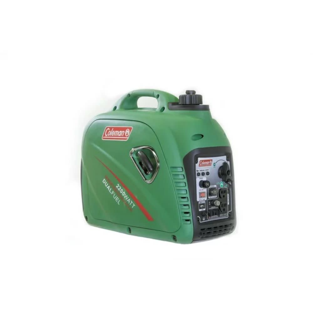 Coleman Dual Fuel Inverter Generator 2200W ;