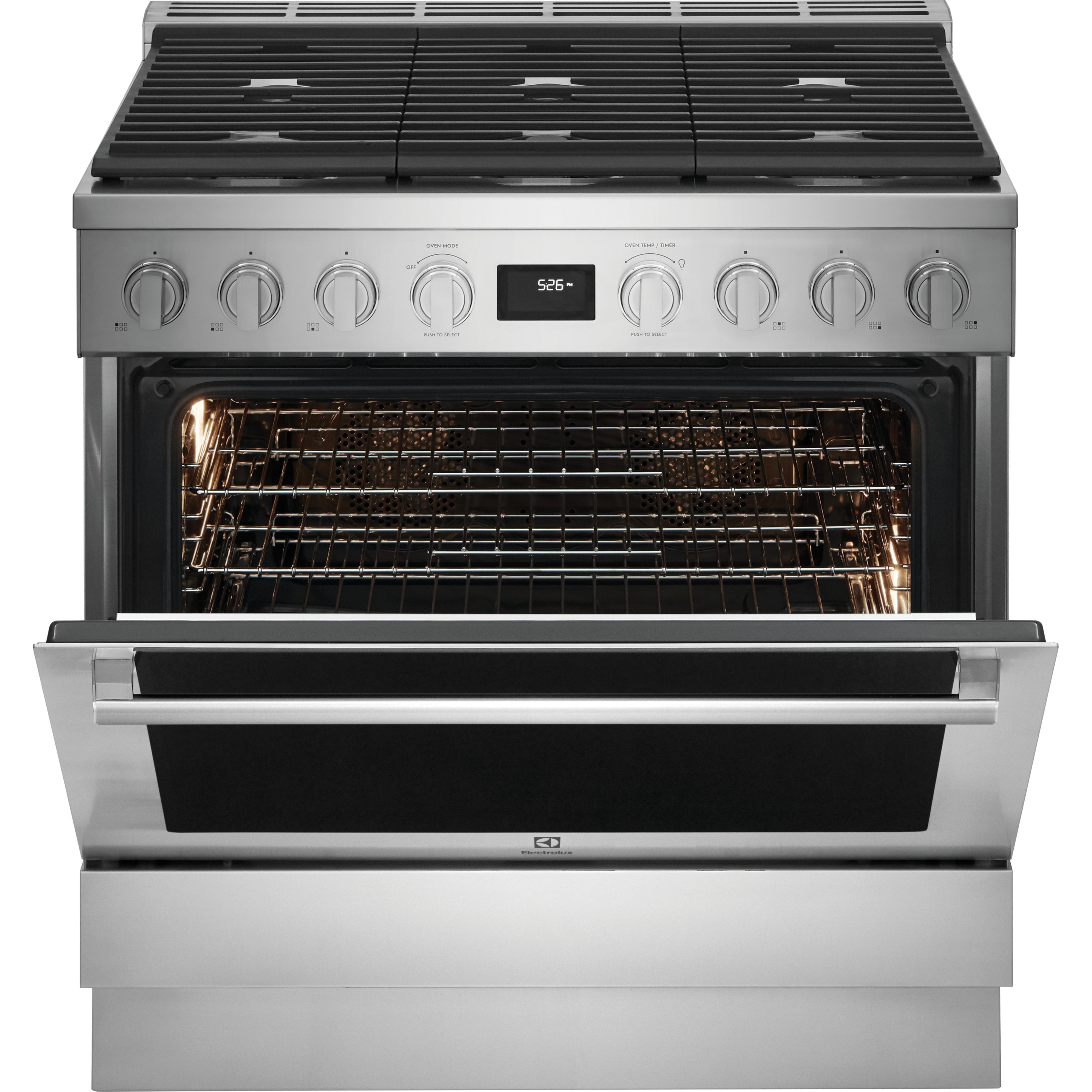 Electrolux 36-inch Dual-Fuel Freestanding Range ECFD3668AS