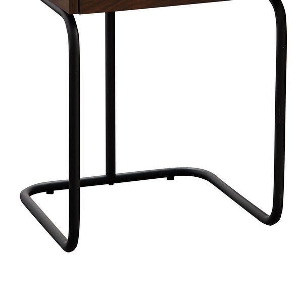 Side Table End Table with Storage Drawer， Nightstand for Living Room