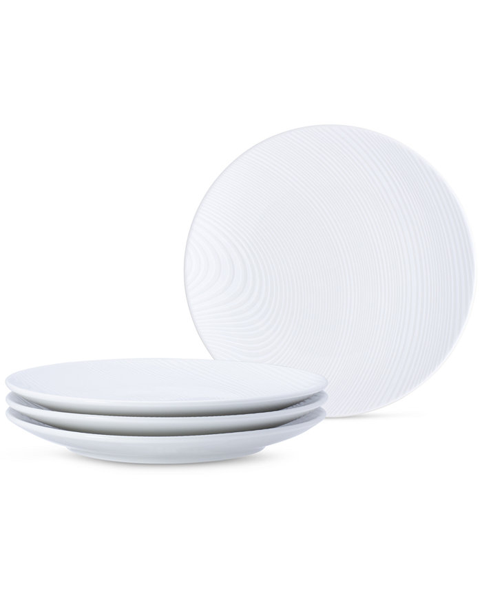 Noritake Dune Coupe Salad Plates Set of 4