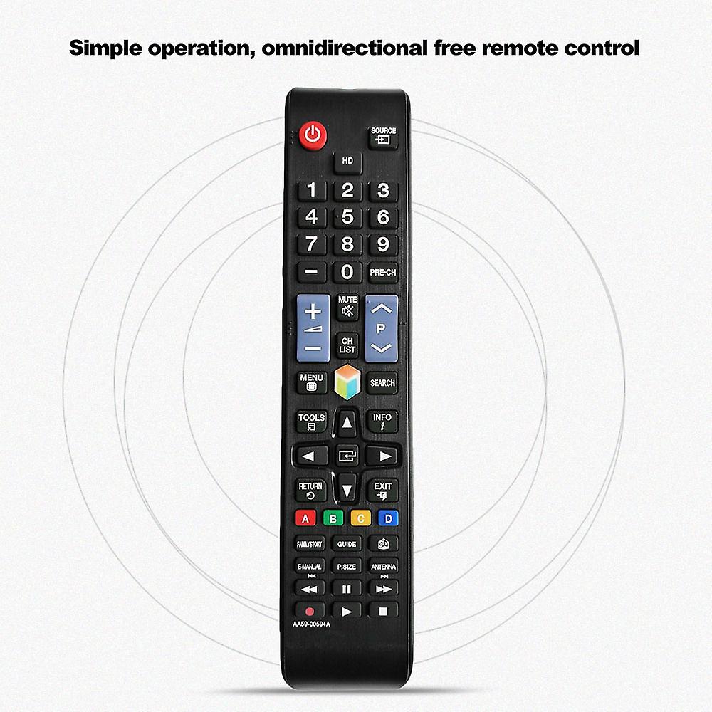 Universal Tv Remote Control Wireless Smart Controller Replacement For Samsung Hdtv Led Smart Digital Tv Black