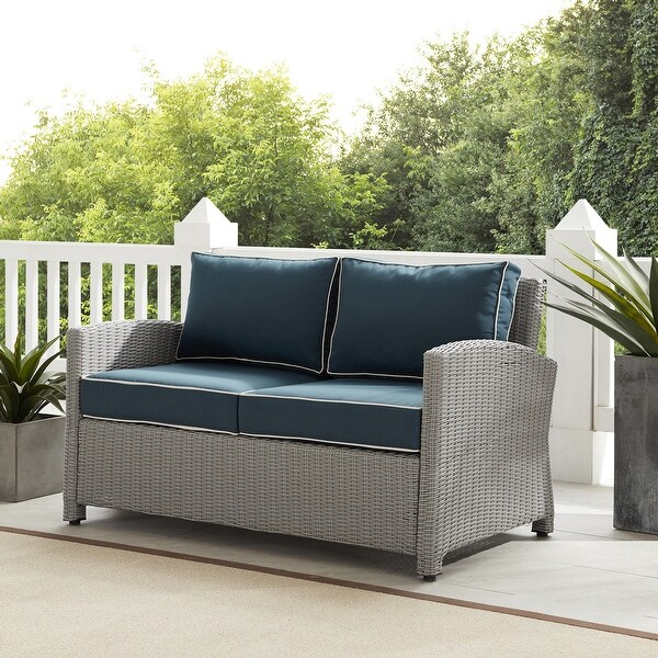 Bradenton Outdoor Wicker Loveseat