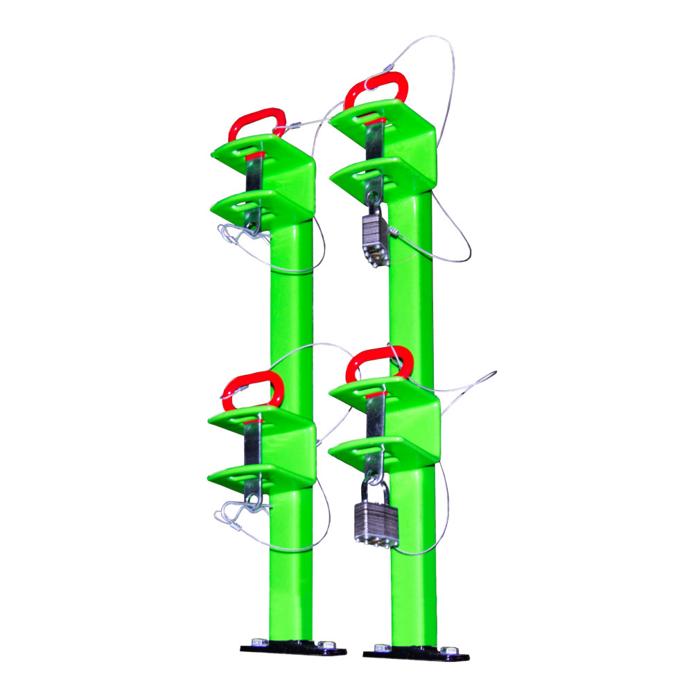 Green Touch Classic Series 2 Place Trimmer Rack For Open Trailer