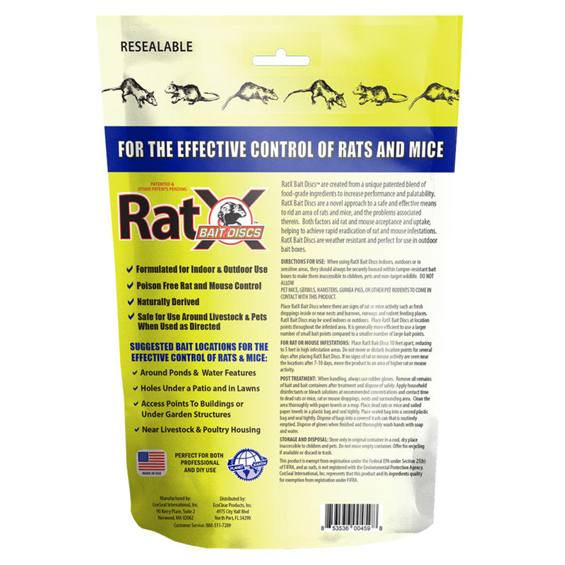 RATX BAIT DISCS 1LB 45CT