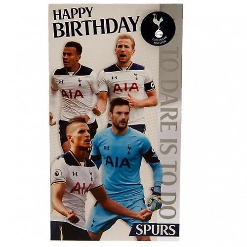 Tottenham Hotspur FC Birthday Card and Badge