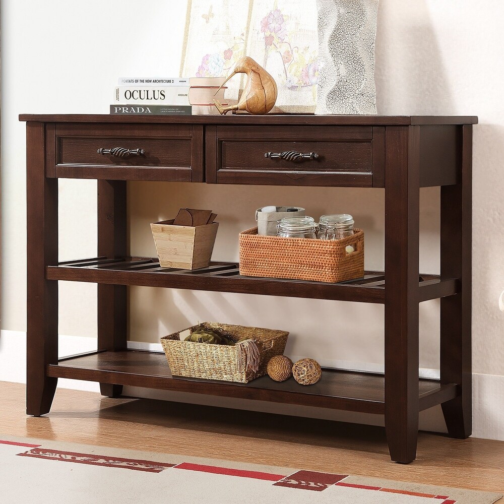 3 Tier Console Table for Entryway  42\