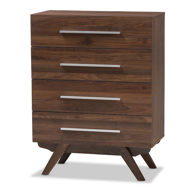 Baxton Studio Mid-Century 4-Drawer Chest