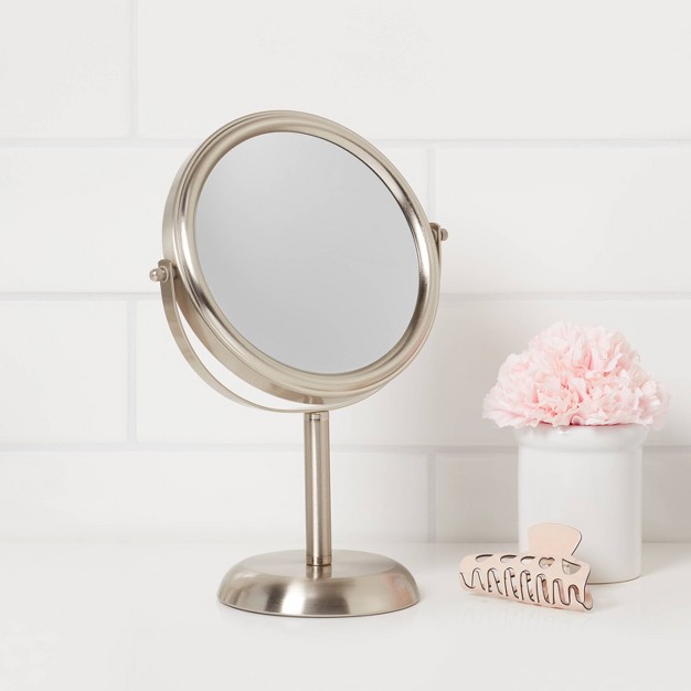 Bathroom Mirror Brushed Nickel